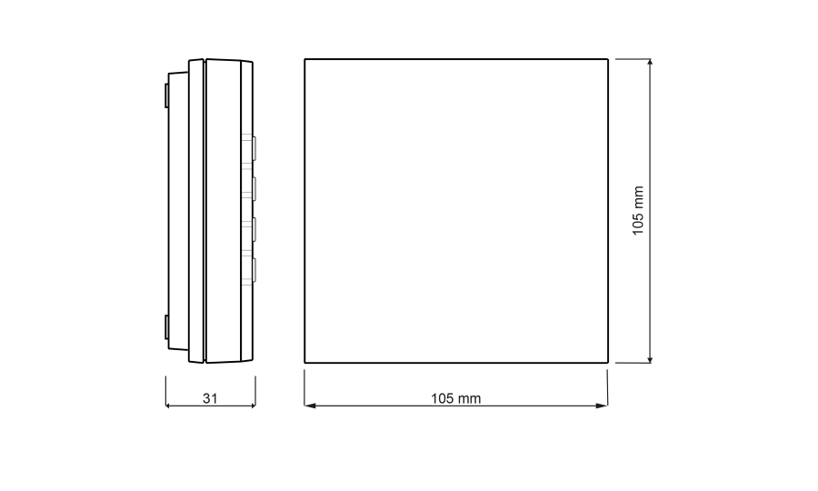 PR302 DIMENSIONS