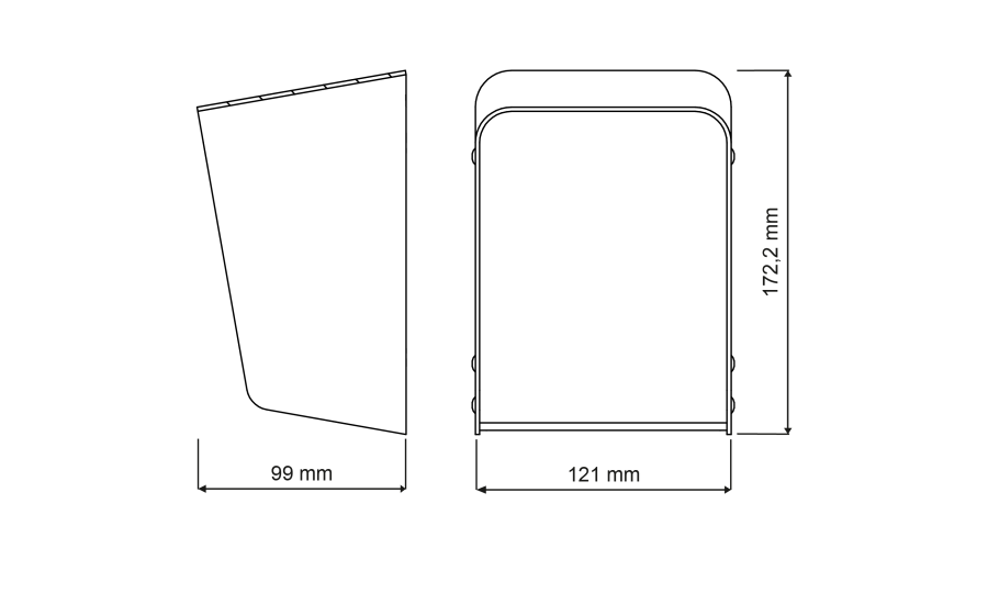 ME-8 DIMENSIONS