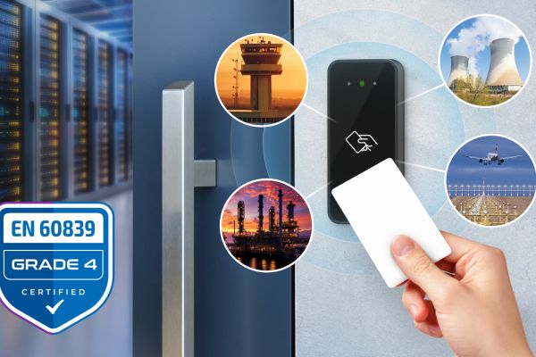 GRADE 4 – The Highest Level of Security in Access Control. RACS 5 with a Compliance Certificate.