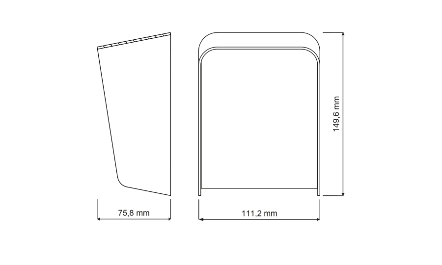 ME-9 DIMENSIONS