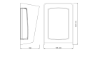 PR602LCD-DT-O WYMIARY